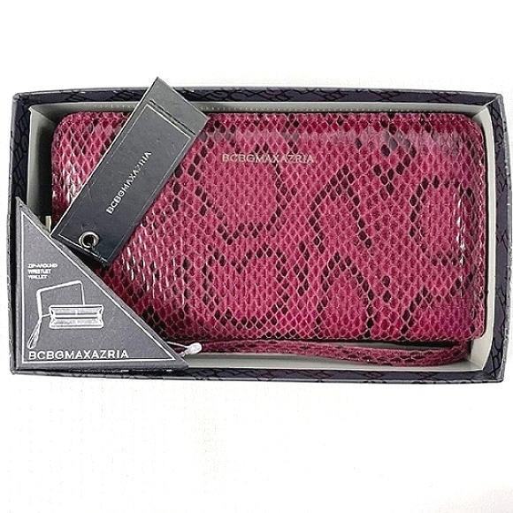 🌺 BCBG MaxAzria Elena Snake Wristlet Wallet NIB! ** - Picture 8 of 8